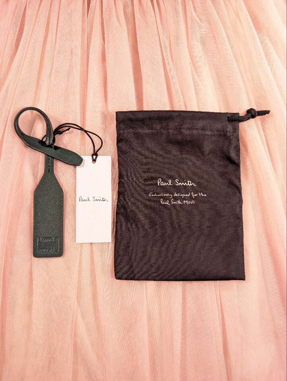 Paul Smith x MINI - Green Hangtag